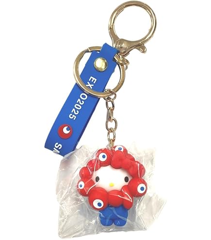 EDWIN ミャクミャク　キーホルダー 関西万博会場限定 ミャクミャク EDWIN コラボ デニム マスコット